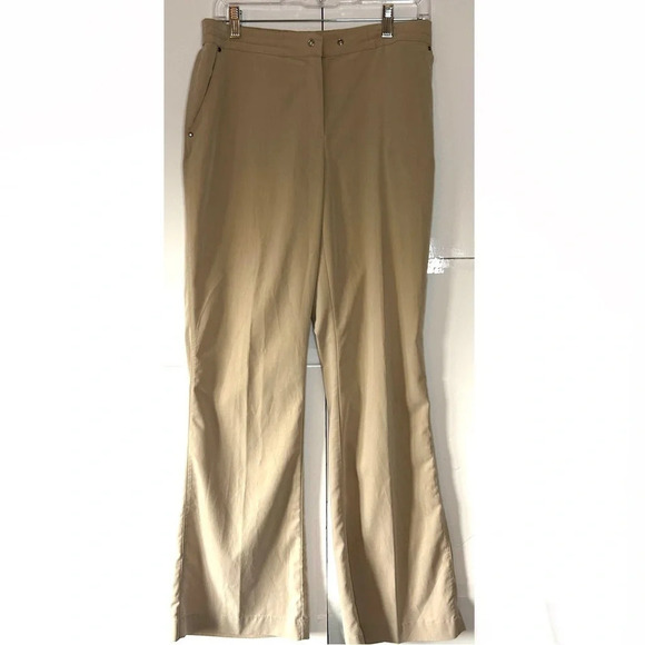 Chico’s pants pull on tan women’s size .5 small size 6 - Picture 2 of 8